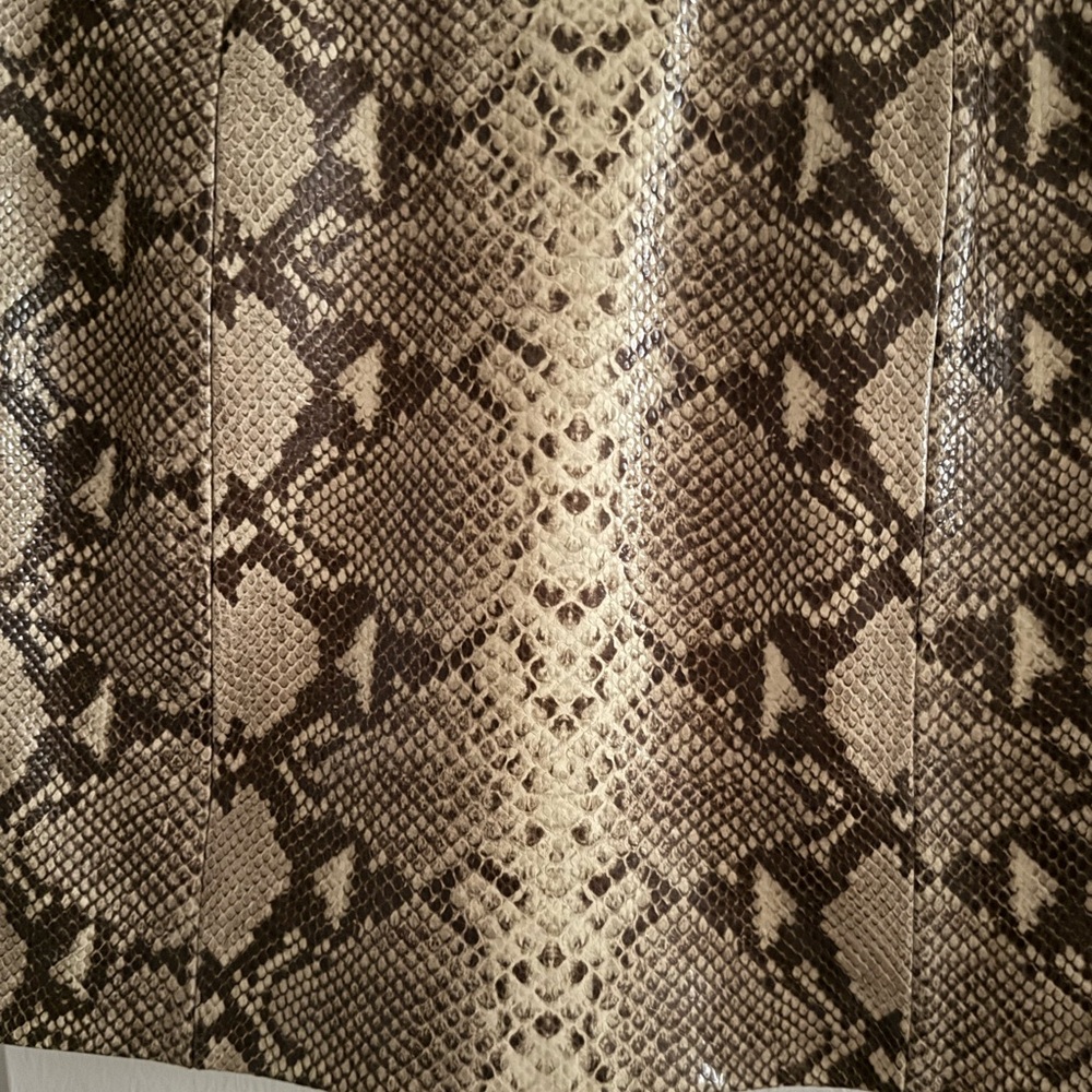 Michael Kors Python Snakeskin Mini Skirt. Like Ne… - image 3